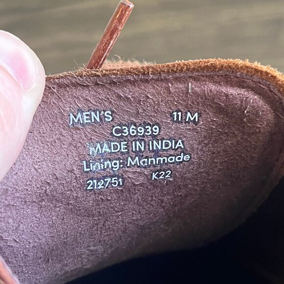 Cole‎ Haan Grand Plus Mens Size 11 Shoes British Tan Leather Wingtip Oxfords - Picture 7 of 7